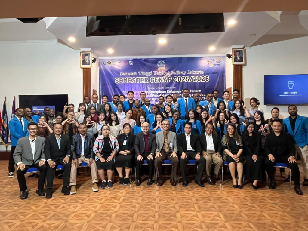 Mahasiswa dari Program Studi Teologi dan Pendidikan Agama Kristen di STT Jaffray Jakarta telah mendapatkan pengutusan untuk melaksanakan MBKM dan Praktik Pengalaman Lapangan (PPL) di berbagai daerah Indonesia sebagai bagian dari proses pendidikan dan pembentukan karakter dalam pelayanan.